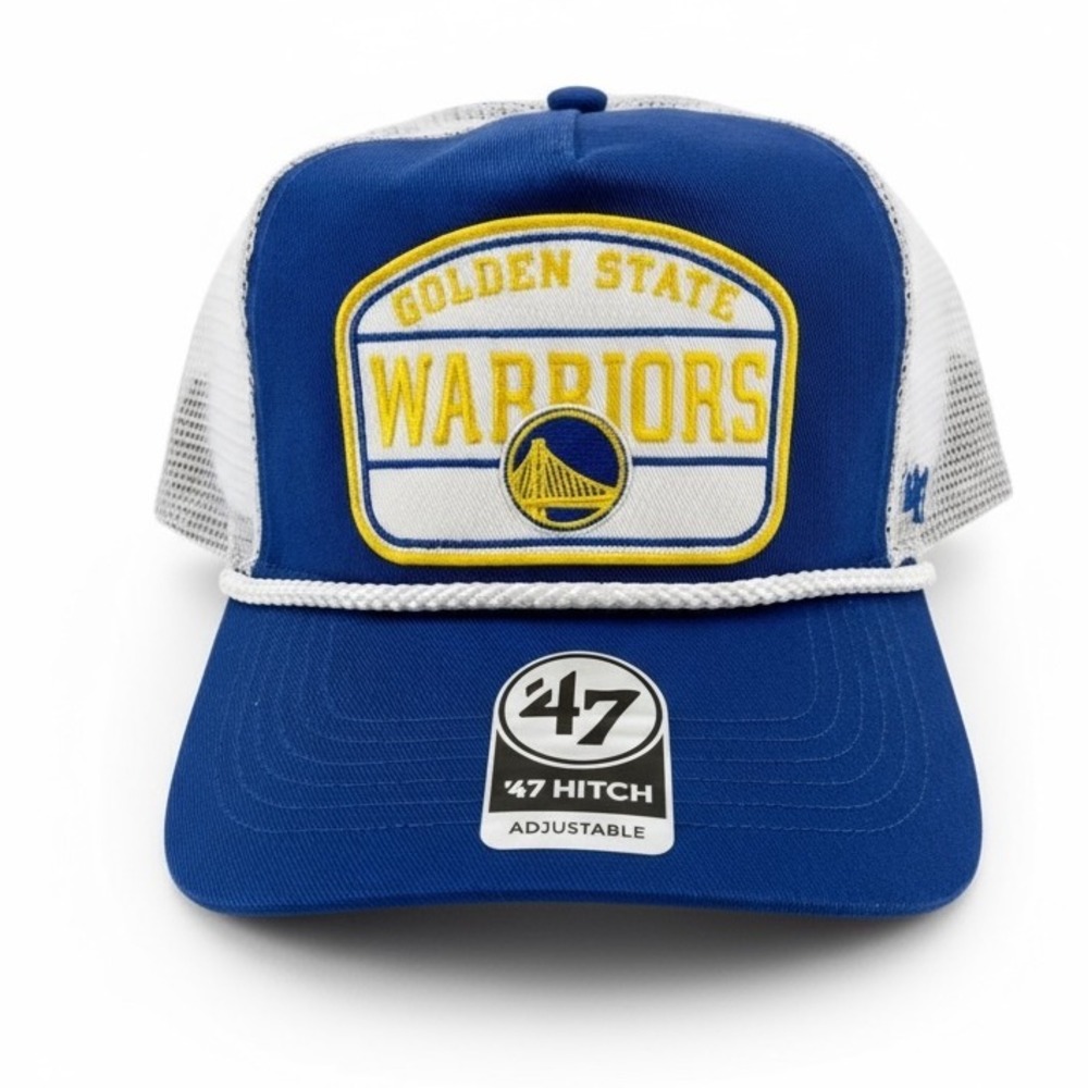 Golden State Warriors Hone Patch‎ Hitch Hat Cap Royal Blue Adult OSFA NEW